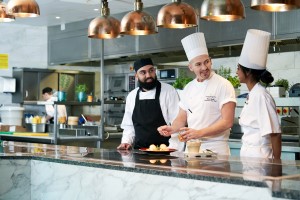 <p>Delighting guests with immersive gastronomic creations, from a simple breakfast on the go to a VIP centrepiece, or from a gala dinner to a sample of a local delicacy.</p>